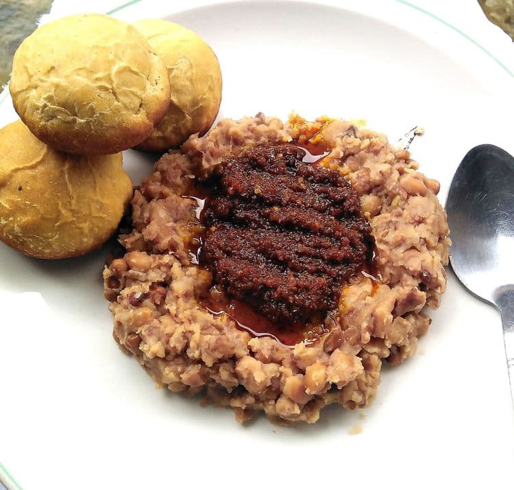 Ewa Agoyin (Boiled-to-paste Black-Eyed Beans  recipe