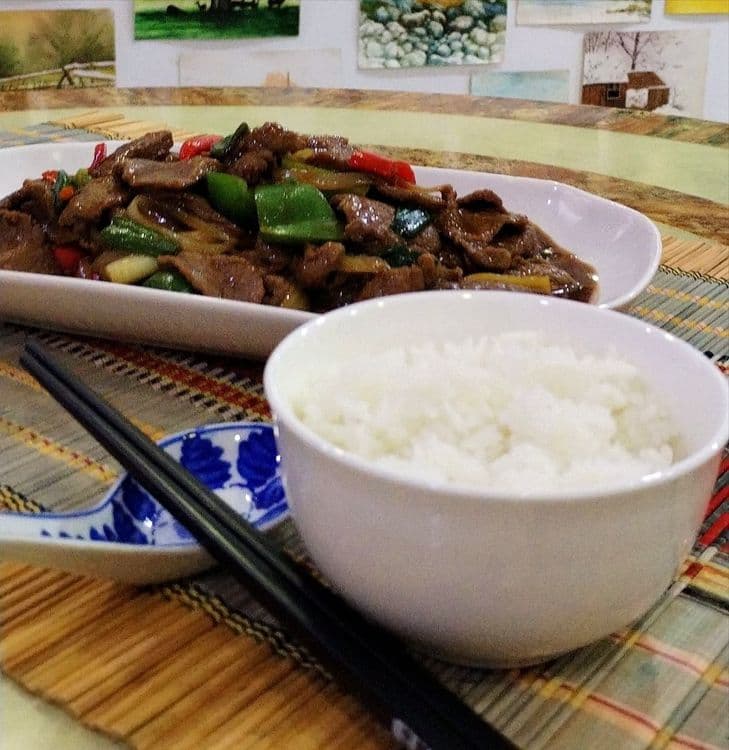 Super Tender Beef Stir-Fry With BBQ SAUCE recipe