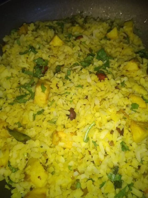 Aloo Poha recipe