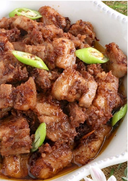 Binagoongang Baboy (Pork in Shrimp Paste) recipe