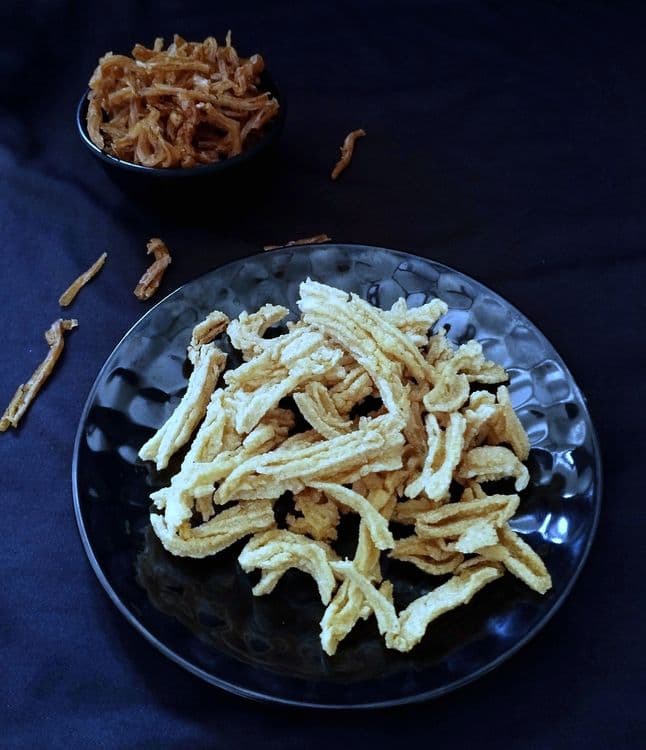 Ari Kondattam / Rice Kondattam / Crispy Rice Fries recipe