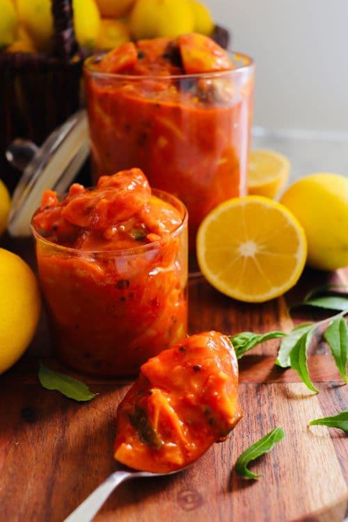 Naranga Achar (Kerala-Style Lemon Pickle) recipe