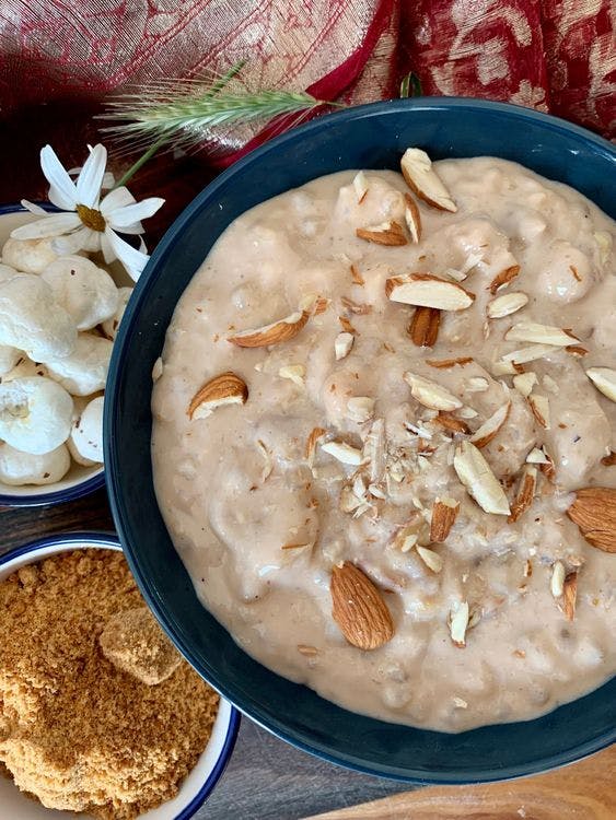  Makhana Sabudana Kheer (Lotus Seed & Tapioca Pudding) recipe