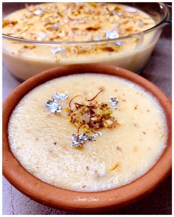 KESARIYA PHIRNI recipe