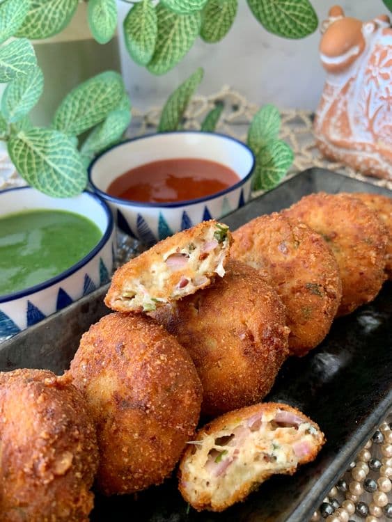 Dahi ke Kebab (Yogurt Cutlets)  recipe