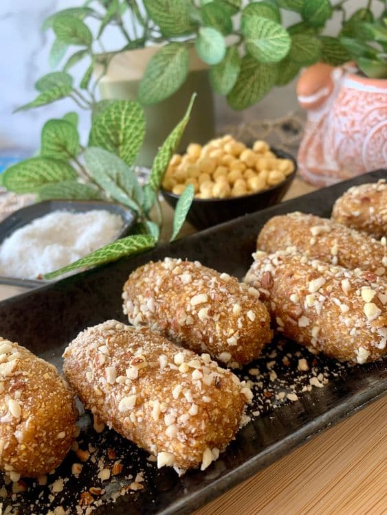 Chickpeas & Jaggery Bites recipe