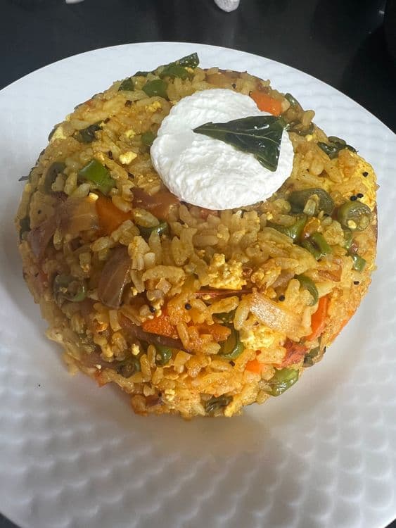 Starch Resistance Rice Pulao recipe