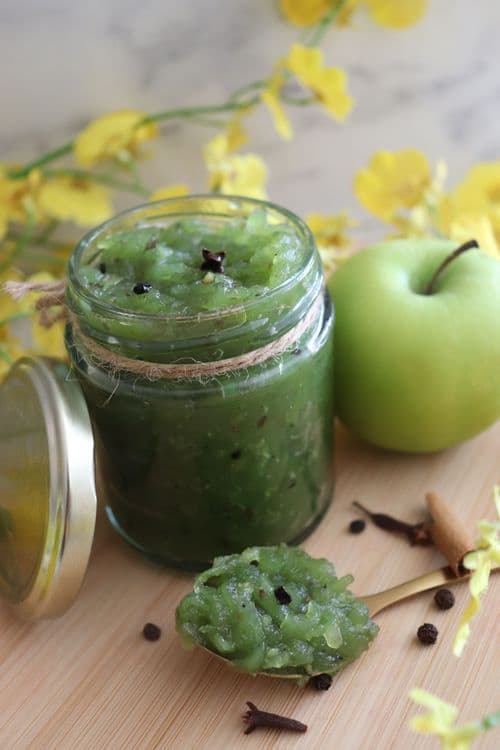 Green Apple Chutney - Sweet & Tangy! recipe