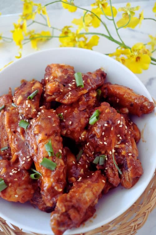 Chicken Wings- Sweet, Spicy n Garlicky  recipe