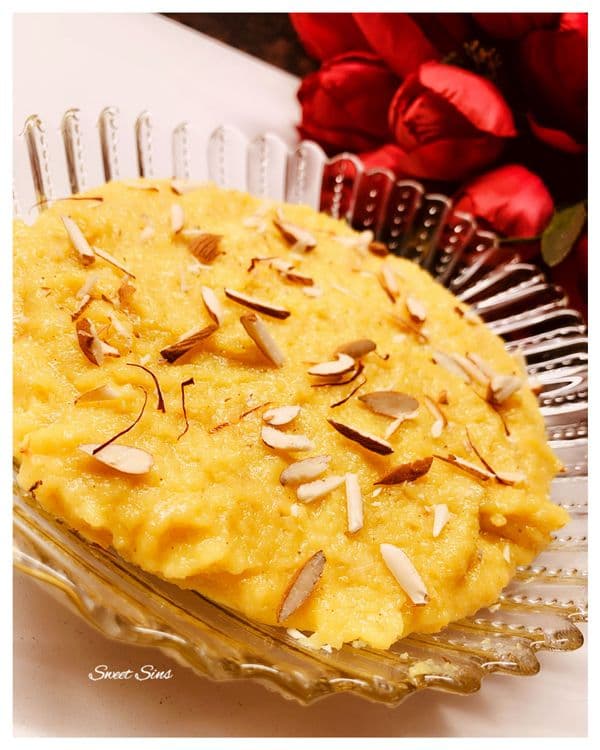 BADAM HALWA recipe