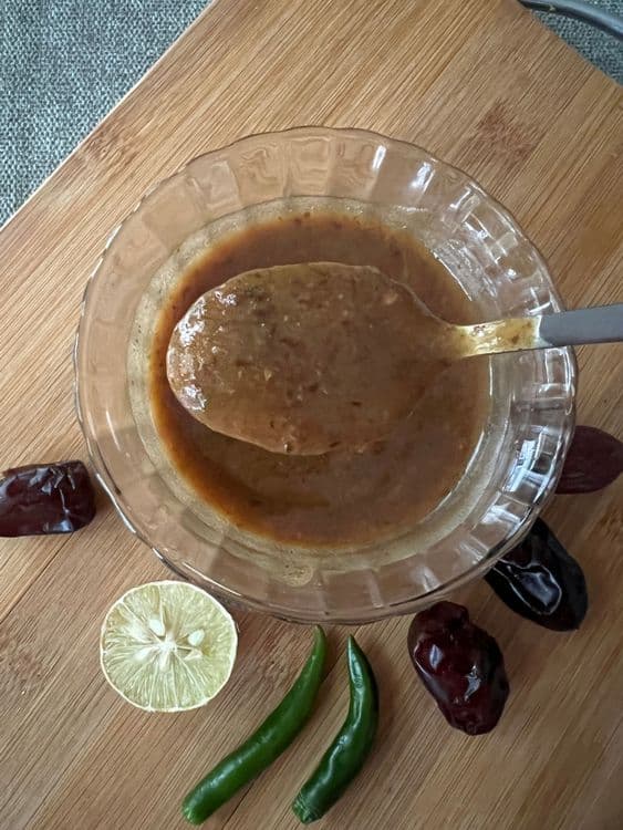 Quick to Make Date Chutney/Sauce recipe