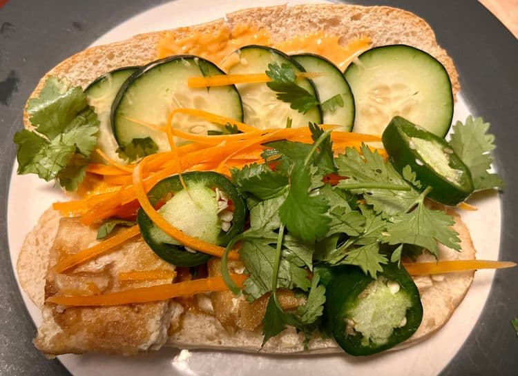 Tofu Banh Mi  recipe