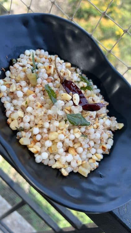 Sabudana khichdi  recipe