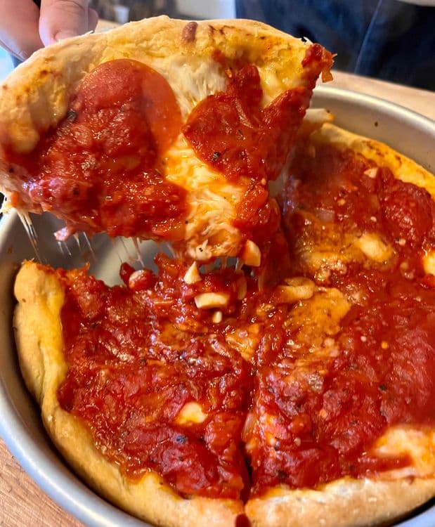 Deep Dish Pizza  recipe