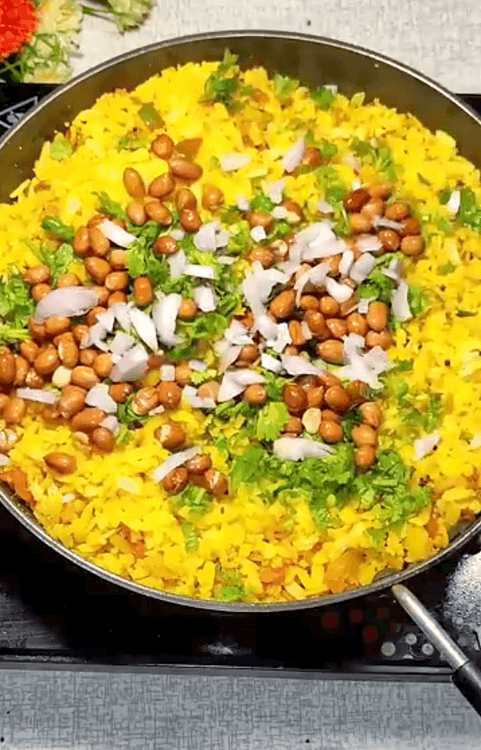 Poha (Flattened Rice) recipe