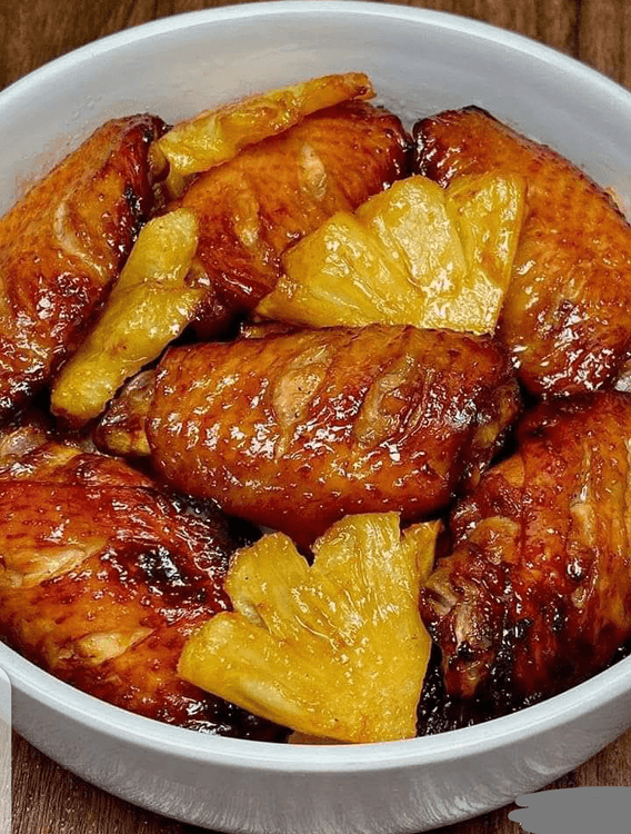 Pineapple Chicken Wings recipe