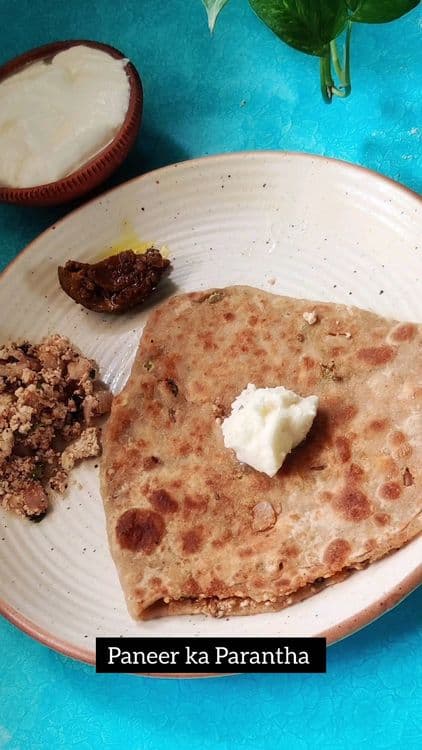 Paneer ka Parantha recipe