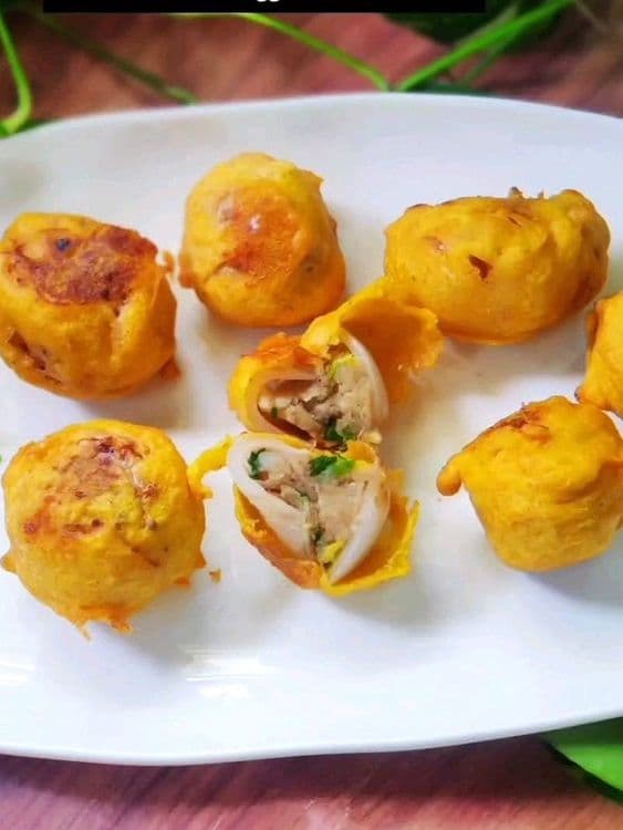 Stuffed Onion Pakoda recipe