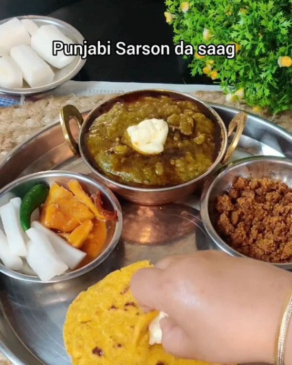 Punjabi Sarson da Saag recipe