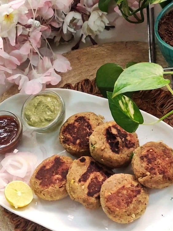 Protein Rich Moong Kebabs recipe