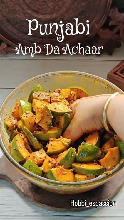 Punjabi Aam ka Achaar recipe