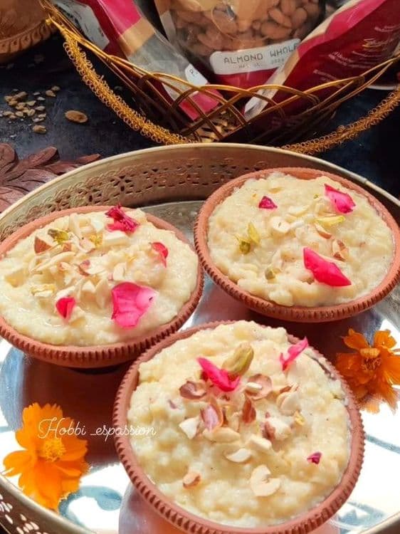 Makhana Kesar Phirni recipe