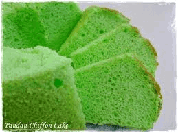 Pandan Sponge Cake recipe