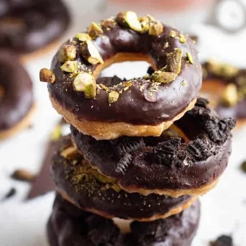 Chocolate Ganache Donuts recipe