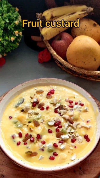 Fruit Custard recipe