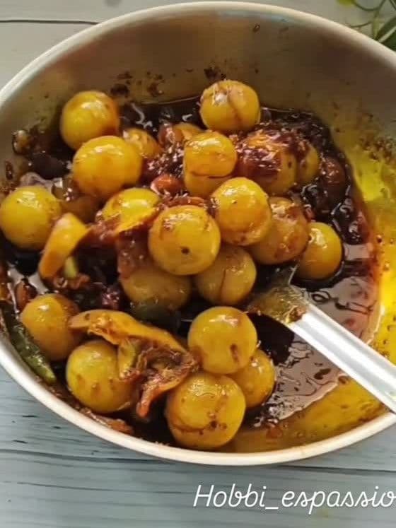 Himachali Khatta Meetha Amla Achaar recipe