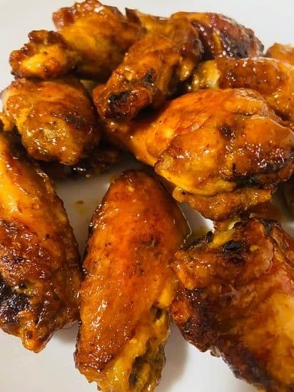 Air fryer Hot Honey Wings recipe