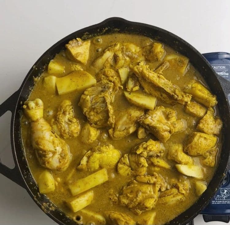 Curried chicken recipe
