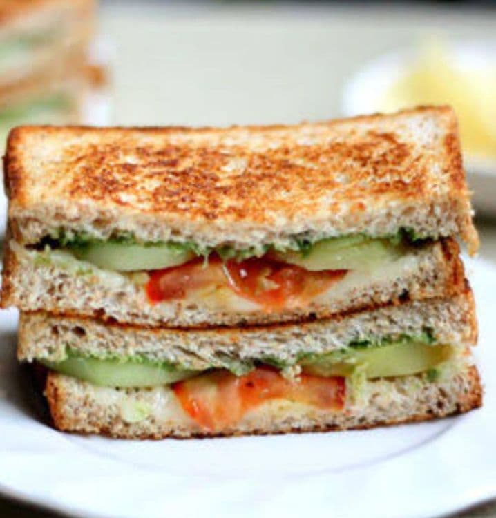 Spicy Veg Sandwich recipe