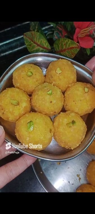 Home-made Motichur Ladoo recipe