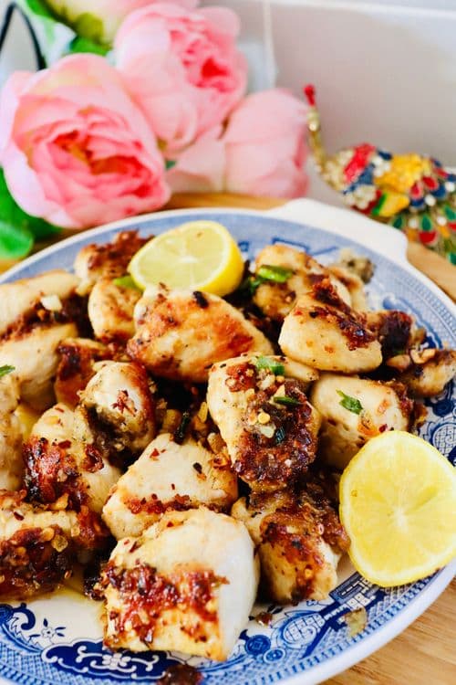 Garlic Chicken Bites recipe