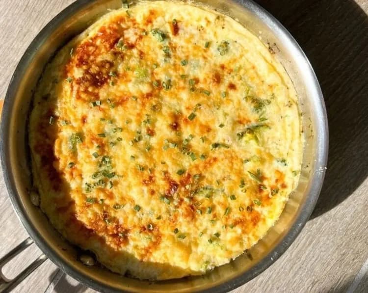 Baked Egg White and Ricotta Frittata recipe