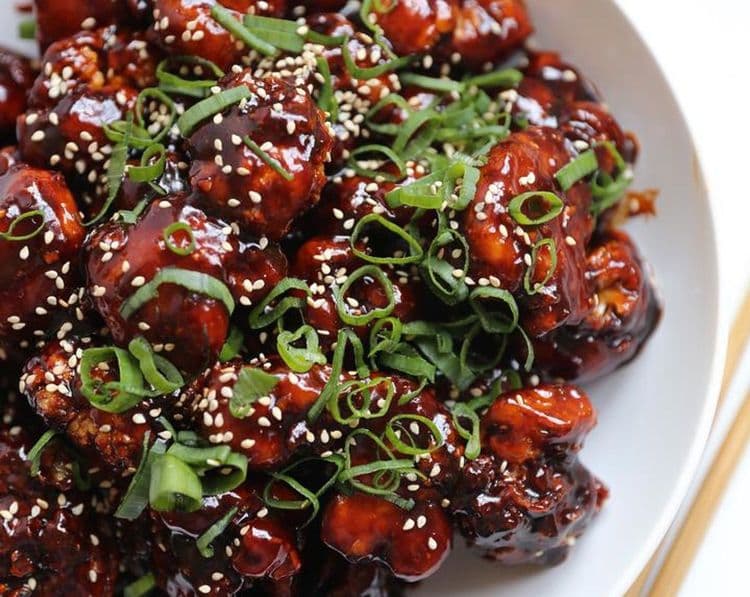 Spicy Gochujang Cauliflower Bites recipe