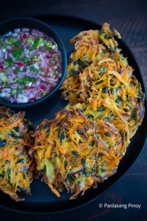 Okoy (Filipino Shrimp Fritters) recipe