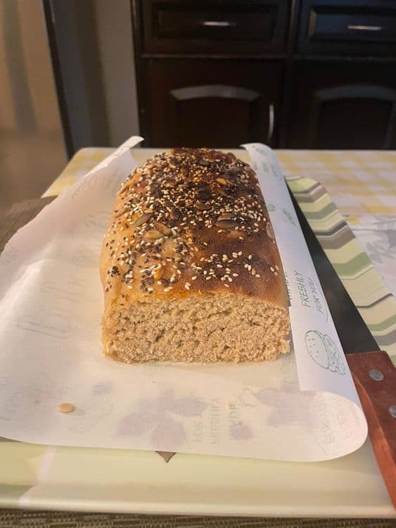 Atta Bread | Wheat Bread Loaf recipe