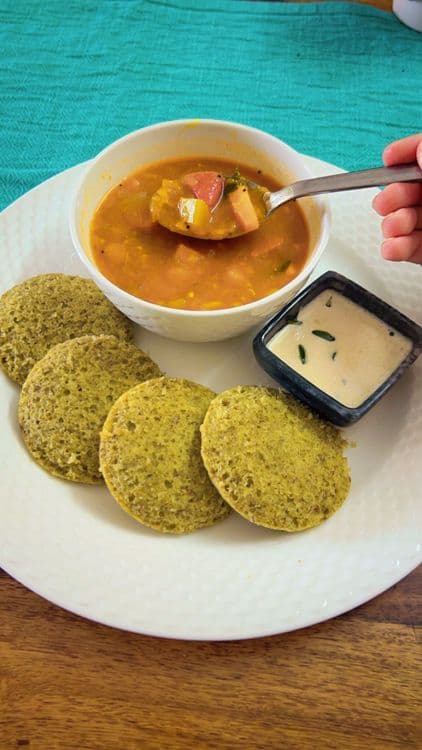 Weightloss sambar recipe