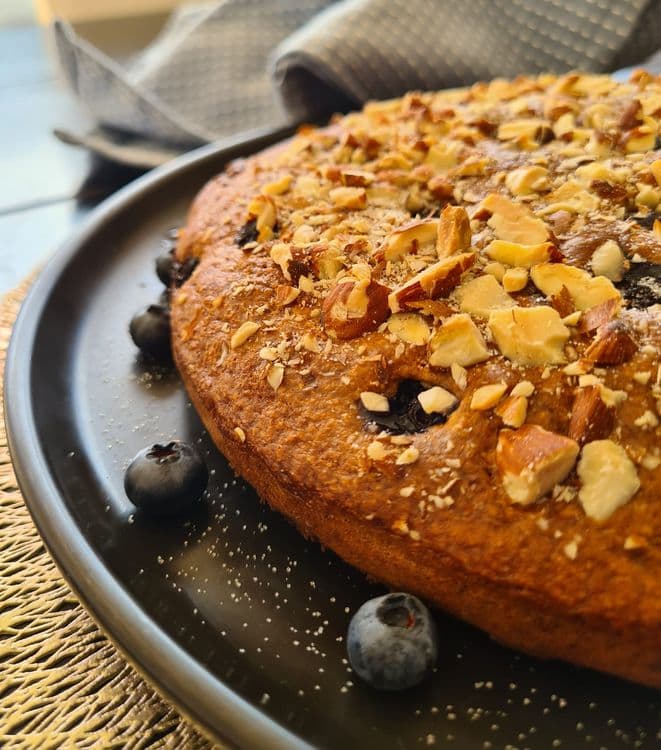 Eggless Berry & Coconut Cake recipe