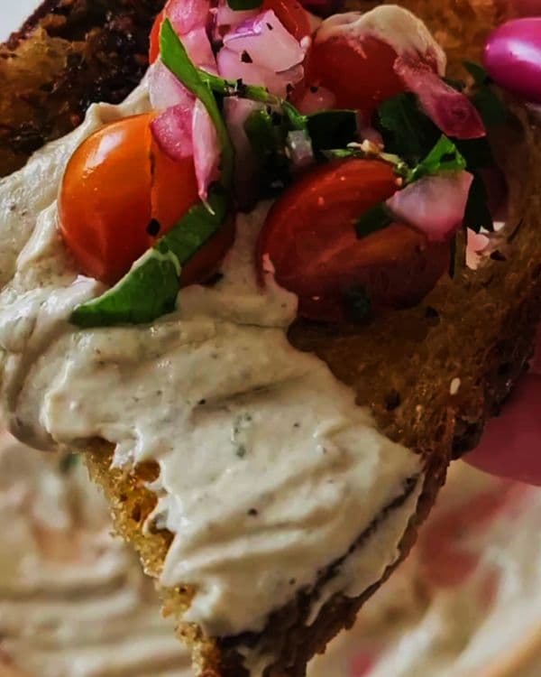 Babaganoush - Creamy Eggplant Tahini Dip recipe
