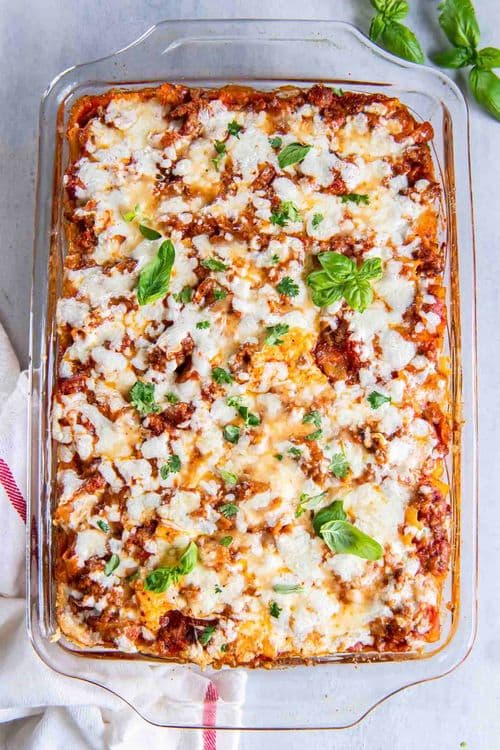 Baked Ziti with Italian Sausage recipe