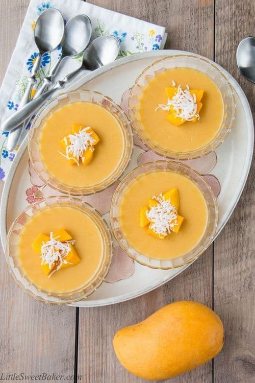 Mango Pudding recipe