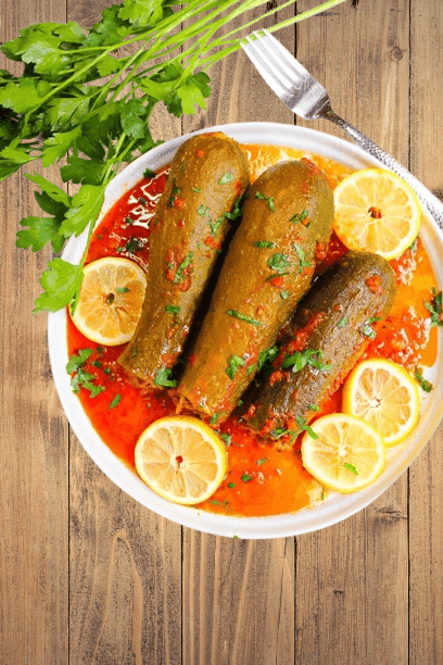 Spiced Chicken and Lentil Stuffed Zucchini - A Lebanese-Indian Fusion Delight recipe