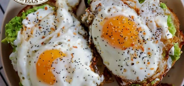 Avocado Toast with Sunny Side Up Eggs recipe