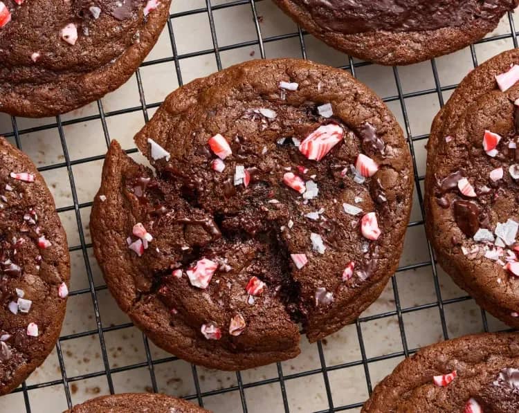Peppermint Chocolate Cookies recipe