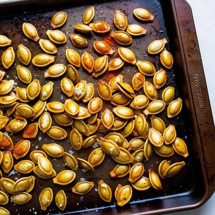 Roasted Pumpkin Seeds recipe