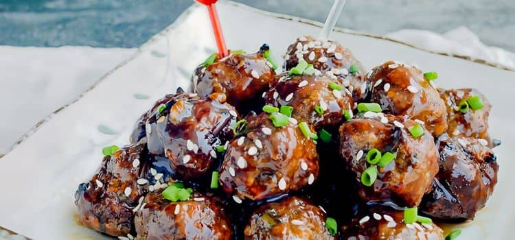 Teriyaki Meatballs recipe